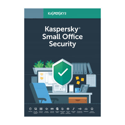 Kaspersky Small Office Security (own VPN, fixed date) Russian Edition. 25-Mobile device; 25-Desktop; 3-FileServer; 25-User 1 year Base License Pack