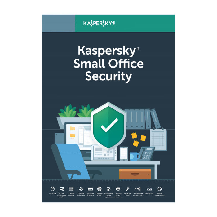 Kaspersky Small Office Security (own VPN, fixed date) Russian Edition. 25-Mobile device; 25-Desktop; 3-FileServer; 25-User 1 year Base License Pack